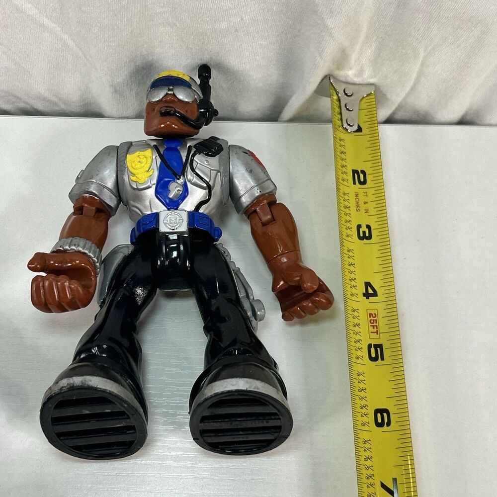 Vintage Fisher Price Rescue Heroes Lot of 6 Figures 1998/2001 - Picture 9 of 9
